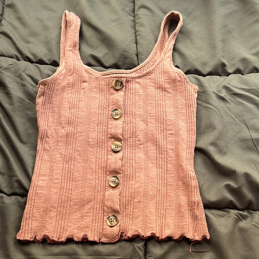 Beige Tank Top
